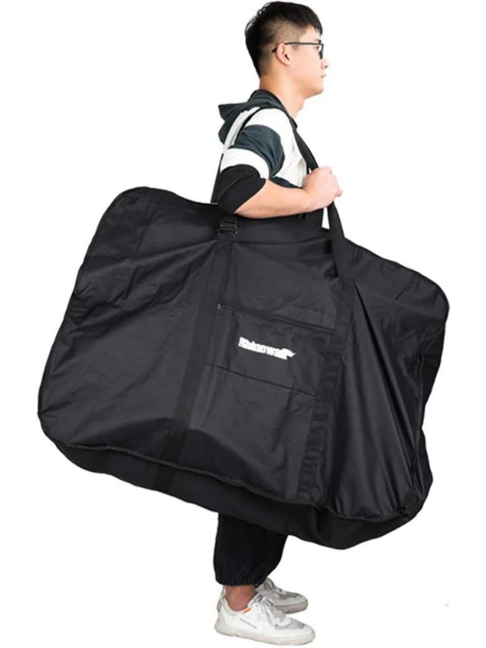26-Inch Folding Bike Travel Bag - Durable Bicycle Case for Air & Train Transport
